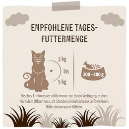 Produktbild von MjAMjAM Premium Katzen Nassfutter Lamm Stückchen in Sauce getreidefrei 6 x 200 g - 6 x 200 g