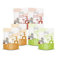 Produktbild von MjAMjAM Premium Katzen Nassfutter Mixpaket mit Huhn und Rind 6 x 300g Beutel - 6 x 300 g