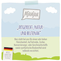Produktbild von MjAMjAM Premium Katzen Nassfutter Mousse Forelle und Huhn getreidefrei Adult 6 x 300g