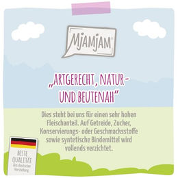 MjAMjAM Premium Katzen Nassfutter Mousse Schwein Getreidefrei Monoprotein 12 x 125g – Bild 1 von 2