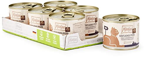 MjAMjAM Premium Katzen Nassfutter Pferd Stückchen in Sauce getreidefrei 6 x 200 g - 6 x 200 g – Bild 1 von 4