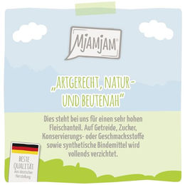 MjAMjAM Premium Katzen Nassfutter Rind Mousse Getreidefrei mit hohem Fleischanteil 12 x 125 g - 12 x 125 g – Bild 1 von 2