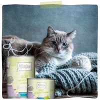 Produktbild von MjAMjAM Premium Katzen Nassfutter Senior Ente und Kaninchen Getreidefrei 12x125g - 12 x 125 g