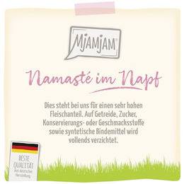 Produktbild von MjAMjAM Premium Katzen Nassfutter Wellness Anti-Haarball Rind Getreidefrei Monoprotein 12 x 125g - 12 x 125 g