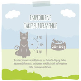 MjAMjAM Premium Nassfutter für Katzen Adult Insekt mit Kalb Getreidefrei Hypoallergen 6 x 800 g - 6 x 800 g – Bild 1 von 2
