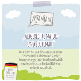 MjAMjAM Premium Nassfutter für Katzen Adult Pute und Wild in Sauce 6 x 800g ohne Farb- und Aromastoffe - 800 g – Bild 1 von 3