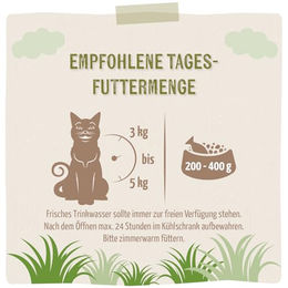 MjAMjAM Premium Nassfutter für Katzen Büffel getreidefrei mit hohem Fleischanteil 6 x 400g - 6 x 400 g – Bild 1 von 2