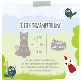 MjAMjAM Premium Nassfutter für Katzen Huhn in Sauce getreidefrei Adult 6 x 400 g - 400 g – Bild 1 von 4