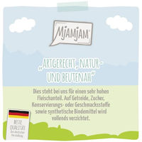 Produktbild von MjAMjAM Premium Nassfutter für Katzen Kitten Pute mit Lachsöl getreidefrei und monoprotein in der Tube 6x300g - 6 x 300 g