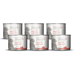 MjAMjAM Premium Nassfutter für Katzen mit Herzen getreidefrei und monoprotein 6 x 200 g - 6 x 200 g – Bild 1 von 3