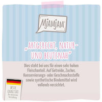 Produktbild von MjAMjAM Premium Nassfutter für Katzen Pute mit Lachs in Soße getreidefrei 6 x 185 g - 6 x 185 g