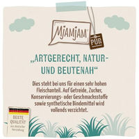 Produktbild von MjAMjAM Premium Nassfutter für Katzen Pute Stückchen in Sauce getreidefrei 6 x 400 g - 6 x 400 g