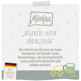 MjAMjAM Premium Nassfutter für Katzen Senior Huhn getreidefrei mit hohem Fleischanteil 6x800g - 6 x 800 g – Bild 1 von 2