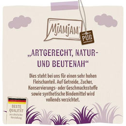 MjAMjAM Premium Nassfutter für Katzen Wildschwein getreidefrei und monoprotein 6er Pack (6x800g) - 6 x 800 g – Bild 1 von 3