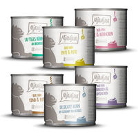 Produktbild von MjAMjAM Probierpaket Hund Nassfutter Mix 6 x 200 g Getreidefrei Sensitive Stückchen in Sauce