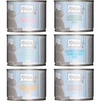 Produktbild von MjAMjAM Probierpaket Katzen Nassfutter Adult Mix aus 6 Sorten Stückchen in Sauce Getreidefrei und Glutenfrei 6 x 185 g - 6 x 185 g