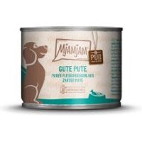 Produktbild von MjAMjAM Pur Adult Hundefutter Pute getreidefrei monoprotein 6x200g - 6 x 200 g