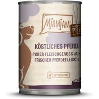 Produktbild von MjAMjAM Pur Adult Nassfutter Pferd glutenfrei ohne Konservierungsstoffe und Zucker 6x400g - 6 x 400 g