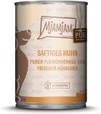 Produktbild von MjAMjAM Pur Hundefutter Adult Huhn glutenfrei mit hohem Fleischanteil 6x400g - 6 x 400 g