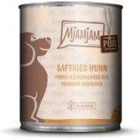 Produktbild von MjAMjAM Pur Hundefutter Adult Huhn mit hohem Fleischanteil glutenfrei 6x800g - 6 x 800 g