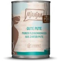 Produktbild von MjAMjAM Pur Hundefutter Adult Pute Glutenfrei mit hohem Fleischanteil 6x400g - 6 x 400 g