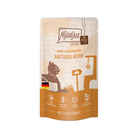 Produktbild von MjAMjAM Purer Fleischgenuss Quetschbeutel Creme Pferd Adult 3 x 125 g mit hohem Fleischanteil
