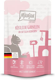 Produktbild von MjAMjAM Quetschie Creme Garnelen mit Hühnchen 12x125g - 12 x 125 g