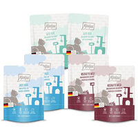 Produktbild von MjAMjAM Quetschie Mahlzeiten Mixpaket II mit Wild, Ente und Pute 6x300g - 6 x 300 g