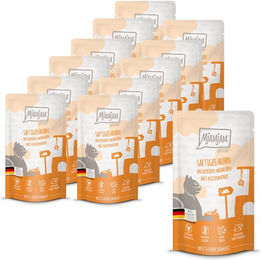Produktbild von MjAMjAM Quetschie Mousse Huhn mit Möhrchen getreidefrei 1500g - 12 x 125 g