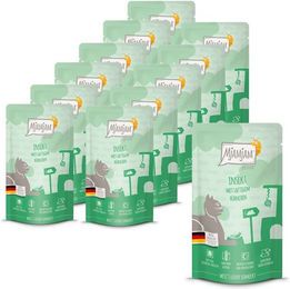 Produktbild von MjAMjAM Quetschie Mousse Insekt mit Hühnchen getreidefrei hypoallergen 1500g