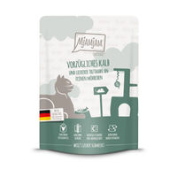 Produktbild von MjAMjAM Quetschie Mousse Kalb und Truthahn mit Möhrchen 6x300g