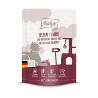 Produktbild von MjAMjAM Quetschie Mousse Wild und Kaninchen mit Heidelbeeren 24x300g