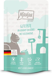 Produktbild von MjAMjAM Quetschie Pute an gedämpftem Kürbis für alle Altersstufen 48x125g