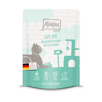 Produktbild von MjAMjAM Quetschie Pute mit gedämpftem Kürbis Hundefutter Creme 24x300g
