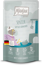 MjAMjAM Quetschie Senior Hund Huhn getreidefrei monoprotein 12x125g – Bild 1 von 2