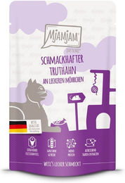 Produktbild von MjAMjAM Quetschie Truthahn mit Möhrchen 12x125g