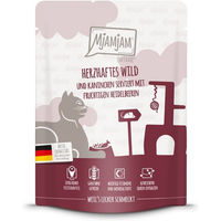 Produktbild von MjAMjAM Quetschie Tube Wild und Kaninchen mit Heidelbeeren 6x300g