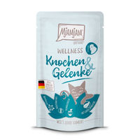 Produktbild von MjAMjAM Quetschie Wellness Huhn Nassfutter Paste für Gelenke und Knochen 12x125g