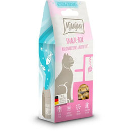 MjAMjAM Snackbox Gefriergetrocknetes Lachsfilet Katzensnack 50 g - 50 g – Bild 1 von 2