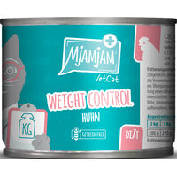 Produktbild von MjAMjAM VetCat Diät Nassfutter Weight Control Huhn Adult 6 x 200 g - 6 x 200 g