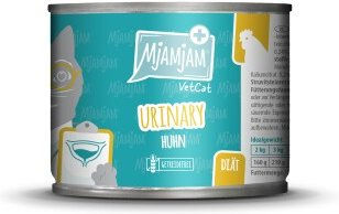 Produktbild von MjAMjAM VetCat Diät Urinary Nassfutter für Katzen Adult Huhn 6x200 g - 6 x 200 g