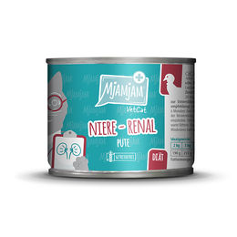 MjAMjAM VetCat Diätfutter Niere Renal Pute Nassfutter Adult 6 x 200 g - 6 x 200 g – Bild 1 von 5