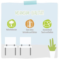Produktbild von MjAMjAM VetCat Premium Nassfutter für Katzen Sterilised Rind & Ente Diät zur Gewichtskontrolle 6 x 200g - 6 x 200 g