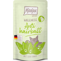 Produktbild von MjAMjAM Wellness Anti-Haarball Katzen Nassfutter Huhn Adult 12 x 125 g - 12 x 125 g