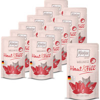Produktbild von MjAMjAM Wellness Haut und Fell Hund Adult Rind Getreidefrei 12 x 125 g
