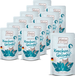 Produktbild von MjAMjAM Wellness Huhn für erwachsene Hunde zur Unterstützung von Gelenken und Knochen getreidefrei 12 x 125 g