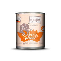 Produktbild von MjAMjAM Wellness Hund Nassfutter Rind mit hohem Fleischanteil für Gelenke und Knochen Adult 6 x 800 g - 800 g