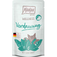 Produktbild von MjAMjAM Wellness Verdauung Katzen Adult Rind Getreidefrei Monoprotein 12 x 125 g - 12 x 125 g