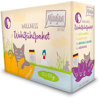 Produktbild von MjAMjAM Wellness Wohlfühlpaket Katzen Nassfutter Huhn Monoprotein Getreidefrei 12x125g - 12 x 125 g