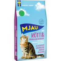 Produktbild von Mjau Trockenfutter mit Fleisch für Katzen 2 x 7,5 kg Sparpaket